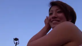 Sizzling Short-Haired Japanese Amateur Strolls Publicly in Hot Pants