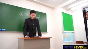 PETERFEVER Hiroya Fulfills Horny Ass Desire On Fantastic Threesome Fuck