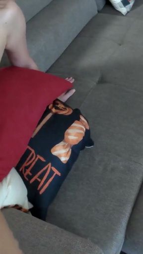 Teen stepsister makes me cum during massage E3   Clip 3