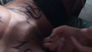 Bi-Curious Fiance eating and fingers friends twat