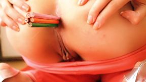 I Enjoy Sticking Pencils in My Stepsister's Ass and She Loves It