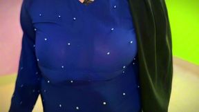 moroccan big ass & huge boobs hot milf stepmom sweeping stepson s bed room with abaya and hijab but she forget wearing a pant and open her pussy