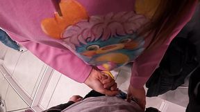 Public Sex In The Mall - Blowjob In The Locker Room - Risky Sex In The Fitting Room
