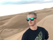 blonde alpha in the desert