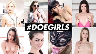 DOEGIRLS Hottie Hungarian Zazie Skymm Tries Anal - FULL TAPE!