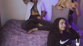 I Invite My Friend To Watch A Movie But She Prefers To Fuck My Boyfriend