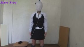 Slave girl self punishment