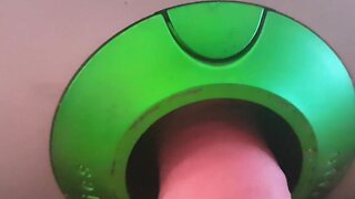 Vacuum cleaner suck-off: masturbation play in the afternoon