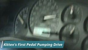 Kitten's First Pedal Pumping Drive