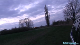 Public Agent Ejaculating in a Russian Babes Pussy