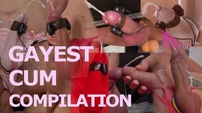 gayest cumshot compilation vol 2 4k / 60 fps no hands cum fontain