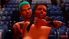 Scatha Sits Throne in Busty Fantasy Anime as Creampie Ecchi Sex Unleashed