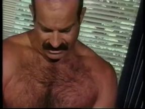 Older guy gets on his knees and sucks his client's cock then fucks