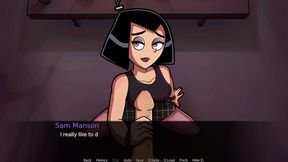 Hot Gothic Chick From Amity Park Seduces You In A Spicy Hentai Date Night