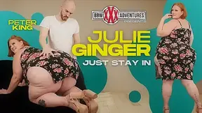 BBW XXX - Julie Ginger Rides The Cock Wild and Hard