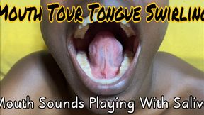 Rowanie’s Mouth Tour Update playing With My Saliva Opening Wide Showing My DeepThroat and Uvula