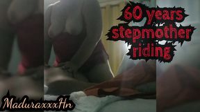 60 years old my stepmom riding cock What delicious boobs, how they bounce