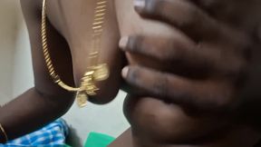 Desi Indian Tamil Wife Sucks Her Husband Cock to Cool Him up