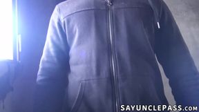 Twink Mauri was the chosen one by the masked group Sploogers