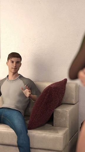 My Bimbo Dream 2 - Busty Latina Fingers Herself Thinking About My Stepmom's Fake Tits