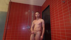 jerking off in the shower while my girlfriend is at work - johnny love