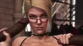 Great 3D video with mind-blowing interracial sex scenes