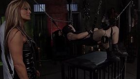 To the dungeon we go! Boo Dilicious and Jasmine Black like their sex with a side of kink...