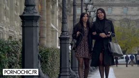 Double Penetration &amp; Group action with Clea Gaultier and Mariska
