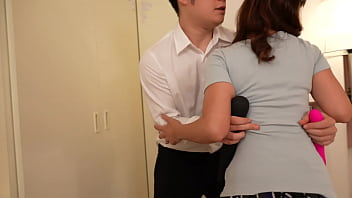 Asian MILF Sumie gets caught cheating with her boyfriend's friend