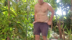 Naked in Garden