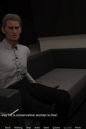 Cheating Preacher&#039;s Wife Sex - Away From Home #36- 3D Porn Game