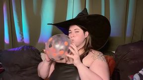 BBW Witch Spontaneous B2P with Halloween Balloons