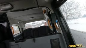 Cheeky Asian passenger gets out and takes a piss in the middle of the road