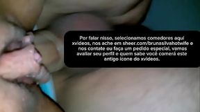 Brazilian Bruna Silva Hotwife in classic First Anal at the Swing house subtitled