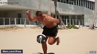 Aston & Brian`s Hardcore Gay Romp: Anal, Blowjob, & More!