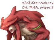 He lays his eggs inside you