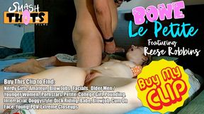 Sexy Petite College Babe Reese Robbins Takes Latin Cock Pounding Before Cum Facial