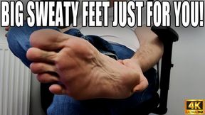 Big Sweaty Feet Just For You - 4k UHD 2160p - KingMarti