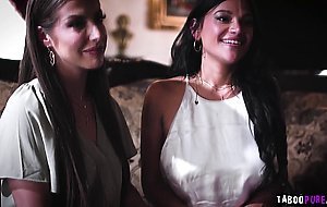 Spencer and Mona tempt the priest until he gives in