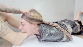 A CRUEL ASIAN MISTRESS MAKING GIH SPANIC SUFFER AT HER FEET - BY ANA AYUMI - CLIP 5