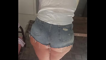 Meu bumbum sexy shortinho atolado