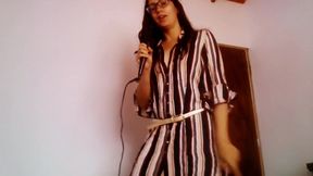 Horny Reporter Makes You a Report About Sex JOI