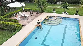The Party Ends With A Fuck In The Pool