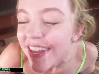 Hot Floozy Nikole Face Banged And Screwed Hard On A Pool Table