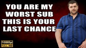KingMarti: You Are My Worst Sub, Now It's Time To Pay! - (Financial Domination - FinDom - Male Findom) Full HD