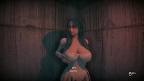 passed horror alley and fucked the girl warden ghost