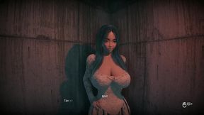 passed horror alley and fucked the girl warden ghost