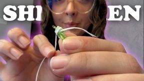 The shrunken man explores my deep ass. ANAL VORE