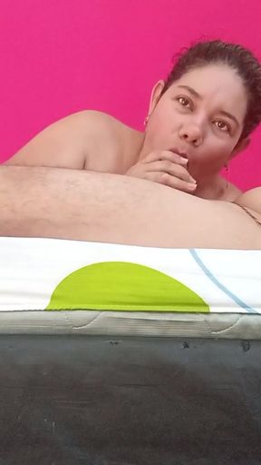 Key moment from "Busty sucking very well"