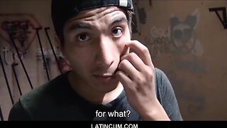 Latino handyman gets paid for hot anal action with young spanish twink